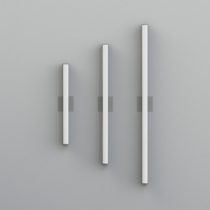 2.5 Square Strip LED Wall Lamp by Rezek Artemide Wall Lamps